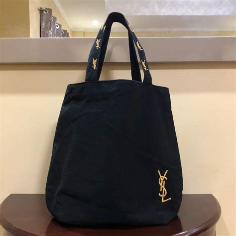 ysl tote black|yves Saint Laurent shopping tote.